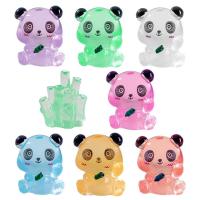 Mini Resin Animals Glowing Mini Resin Animals Panda Figures No Fade Waterproof Decorative 8pcs Miniature Landscapes for Desktop Doll House Shelf Tabletop Windowsill wonderful