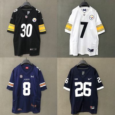 High quality NFL Jersey Rugby American Football European Street Hip Hop Harajuku Embroidered Hiphop Loose BF Style Vintage Time Sweatshirt