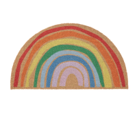 Door mat, indoor, rainbow, 50x90 cm.