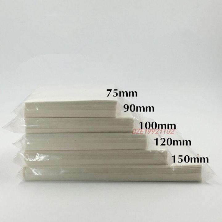 yingke-กระดาษลิตมัสสี่เหลี่ยมกระดาษชั่ง500ชิ้น-ล็อตขนาด60x60-75มม-x-75มม-90x90-100มม-x-100มม-120x120-150x150มม-อุปกรณ์ทางเคมีในห้องปฏิบัติการ