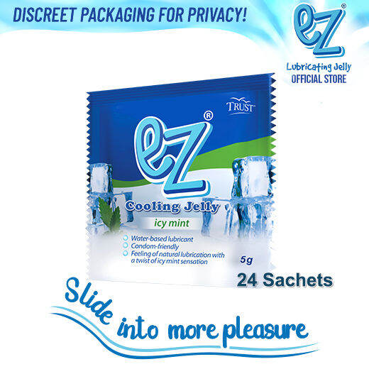 EZ Lubricating Cooling Jelly 5g x 24 sachets Lazada PH
