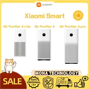 READY STOCK】Xiaomi Mi Air Purifier 4 Compact & 4 Lite & 4 Pro & Purifier  Elite Touch Screen OLED Display Google