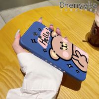 เคส Chenyyyka สำหรับ Xiaomi 9T Pro Redmi K20 Pro เคสโทรศัพท์ดีไซน์ใหม่บางแบบสร้างสรรค์ลายการ์ตูน็hello Bear เคสป้องกันขอบสี่เหลี่ยมเคสนิ่มเคสปลอกซิลิโคนกันกระแทก