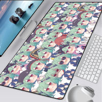 900x400 Cute Moneko Diy Print Extended Pad Gaming Mousepad Anime Mats Laptop Accessories PC Gamer Keyboard Desk Mat for Computer