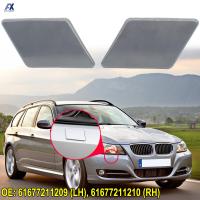 Lampu Depan Mesin Basuh Muncung Penutup Depan ฝาครอบกันชัน RH LH Tidak Dicat untuk BMW E90 E91 325i 320i 335i 328i 352xi 61677211210