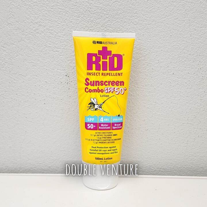 Rid Insect Repellent Sunscreen Combo SPF50+ 100mL Lazada PH