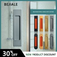 ☫✽ BEJIALE Push-Pull Sliding Door Handle Hole-Free Handle Barn Door Glass Door Kitchen Balcony Door Handle 3M Sticky Button Handle