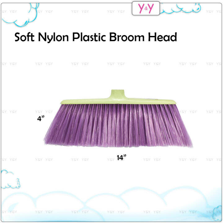 Soft Nylon Plastic Broom Head / Soft Broom / Sweeper / Sweeping Broom