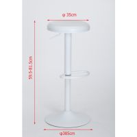 Chair bar stool ,steel size 35x35x81 cm.