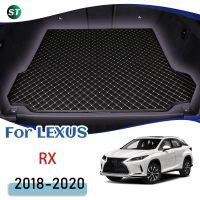 สำหรับ LEXUS RX 2016-2020แผ่นหนังแผ่นรองกระโปรงหลังรถท้ายรถ Alas Bagasi Mobil พรมแผ่นส่งสินค้าไลเนอร์กระบะ Sline 2017