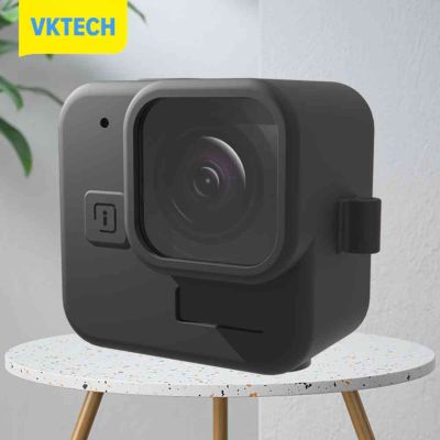 [Vktech] เคสป้องกันกล้องแบบพกพาซิลิโคนฝาครอบป้องกันป้องกันการตกฮีโร่อุปกรณ์เสริมสำหรับ Gopro 11black กล้องแอ็คชั่นขนาดเล็ก
