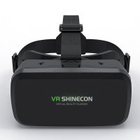 VR Virtual Reality 3D Glasses Box For Movie Games VR Headset Helmet For IOS Android Smartphone Binoculars With Bluetooth Rocker