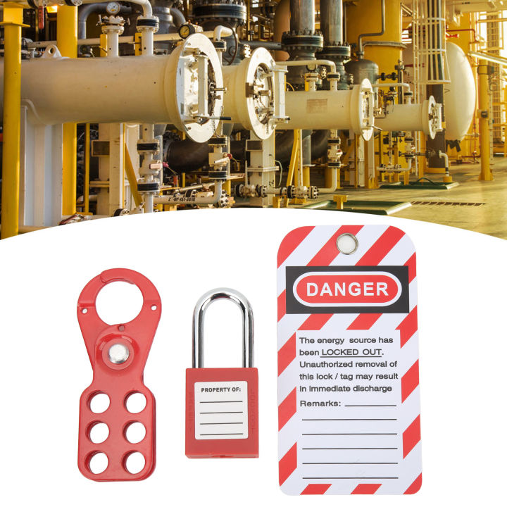 safety-hasp-lock-set-lockout-tagout-kit-tamper-proof-stainless-steel-for-industrial-equipment