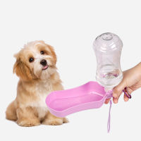 Sport Dog Water Bottle For Kitten Cat Drinking Fountain Foldable Plastic Slow Water Dispenser Plastic Travel Dog Bowl