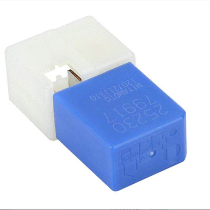 2523079917 Electrical Relay Accessories 4 Pin Car Multi Use Blue Horn