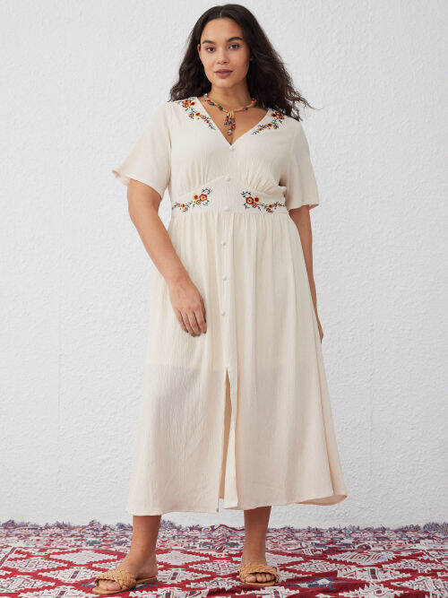 Cider Summer Serenity Maxi Dress Curve & Plus Lazada PH