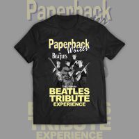 2023 NewHOT ขายผ้าฝ้าย100 The BEATLES BAND TSHIRT HD คุณภาพผู้ชาย DISTRO 200G น้ำหนักอัพเกรดผ้าฝ้ายเสื้อยืด