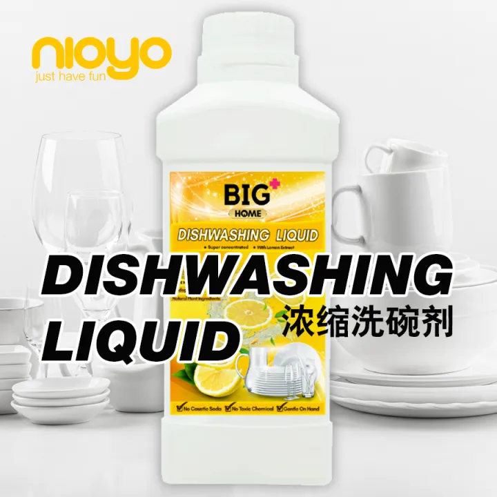Dishwashing Liquid 1Litre Super Concentrated pH Neutral Natural Plant