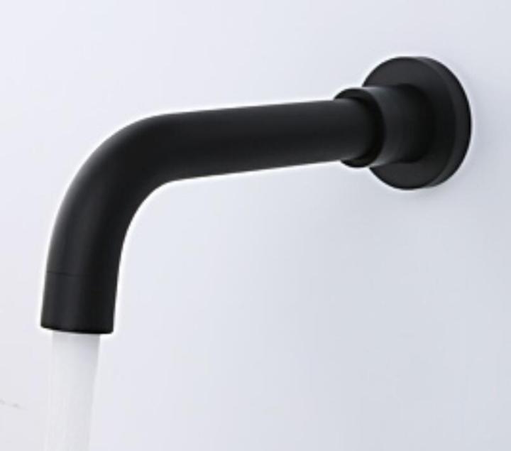 ก๊อกน้ำอาบผสมอ่างอาบน้ำเบสชุบโครเมียมรางน้ำพ่นผนังรางน้ำก๊อกน้ำสีดำก๊อกน้ำสำหรับเปลี่ยนเปลี่ยน