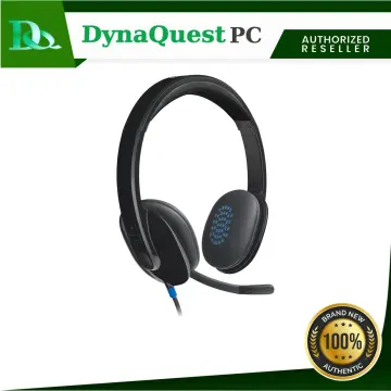 Logitech H540 USB Computer Headset with Noise-Cancelling Mic