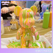 elegantstunning Violent Bear Fluid Bear Model Diy Vinyl Doll For