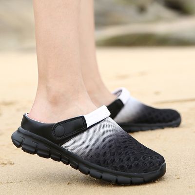 Summer Men Sandals Breathable Mesh Male Sandal Summer Beach Men Shoes Water Male Slippers Fashion Slides Cheap Shoes