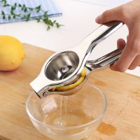 Stainless Steel Manual Lemon Squeezer Citrus Juicer Hand Press Bottle Opener