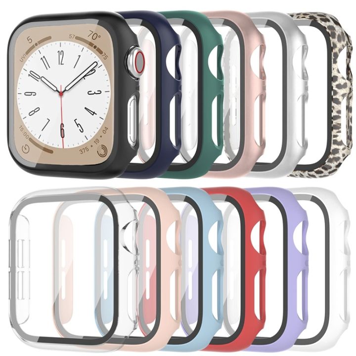 glass-case-for-apple-watch-serie-8-7-6-se-5-4-3-2-iwatch-case-45mm-41mm-44mm-40mm-38mm-42mm-bumper-screen-protector-cover-watch