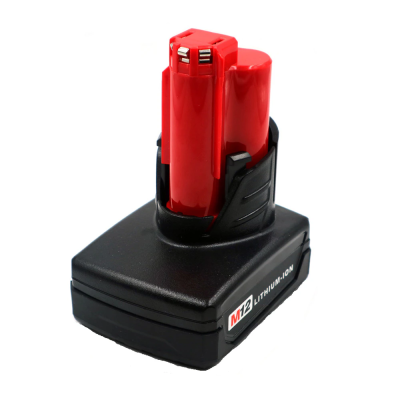 M12 12V 5.0Amp Lithium-ion battery For Milwaukee Cordless Power tool (แอมป์แท้)