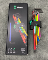 wera 967/9 TX XL Multicolour 1 9-ชิ้น  ดอกจันปลายกลม (ราคาโครตตึง?)