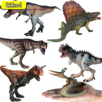 จำลองโลกสัตว์ไดโนเสาร์รุ่น Carnotaurus Spinosaurus Pterodactyl พีวีซีรูปการกระทำเก็บเด็กของเล่นเพื่อการศึกษา