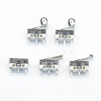 ✥ 10pcs Micro Limit Switch Push Button Switch 1A 125V AC Mouse Switch 3Pins Long handle Roller Lever Arm SPDT 12x 6 x6mm TIAIHUA