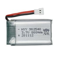 【Worth-Buy】 2021 3.7 V 800 MAh Lipo สำหรับ X5 X5C X5S X5SC X5HW X5HC X5SW M68 X300 X400 X500 X800 HJ819 3.7 V 800 MAh 902540 25C