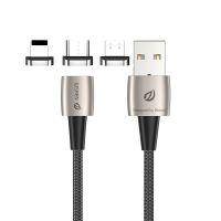 [KOLT Digital] Wsken Magnetic USB C Cable Quick Charge USB Type C ที่ชาร์จแม่เหล็กสำหรับ Iphone Micro USB Fast Charging โทรศัพท์มือถือสาย USB