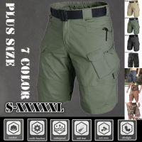 CODshengxi8 Ins short pants Waterproof Tactical Cargo Shorts Mens Tactical Military Army Cargo Combat Camo pants S-5XL