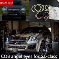 สำหรับ Mercedes Benz X164 Gl Class Gl450 2012 Cob นำแสงสีขาวฮาโลเจนแสงสีขาว2007วงแหวนตานางฟ้า