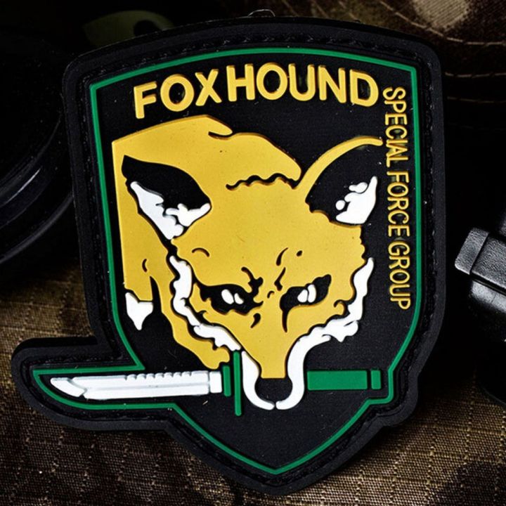 Metal Gear Solid Foxhound Emblem Patch Fox Hound Uniform Patch Badge ...