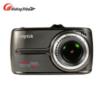 Anytek G66 Dash Cam 3.5-inch Ips Hd Touch-screen Ultra-low Light Night Vision 1080p Front Rear Dual Recording Driving Recorder