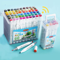 2021Large-capacity Color Markers Watercolor Painting Pen Childrens Gift Set Art Brush Office Stationery Student Party Gift