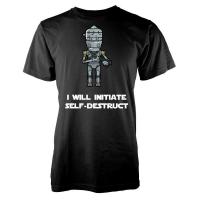 New Popular Ig-11 Droid I Will Initiate Self-Destruct Boba Fett MenS T-Shirt