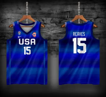 USA BASKETBALL 2023 WHT FD FULL SUBLIMATED JERSEY