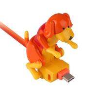 สาย Usb ส่งข้อมูลโทรศัพท์มือถือตลกสำหรับการชาร์จสาย Type-C แบบรวดเร็ว Humping สุนัข