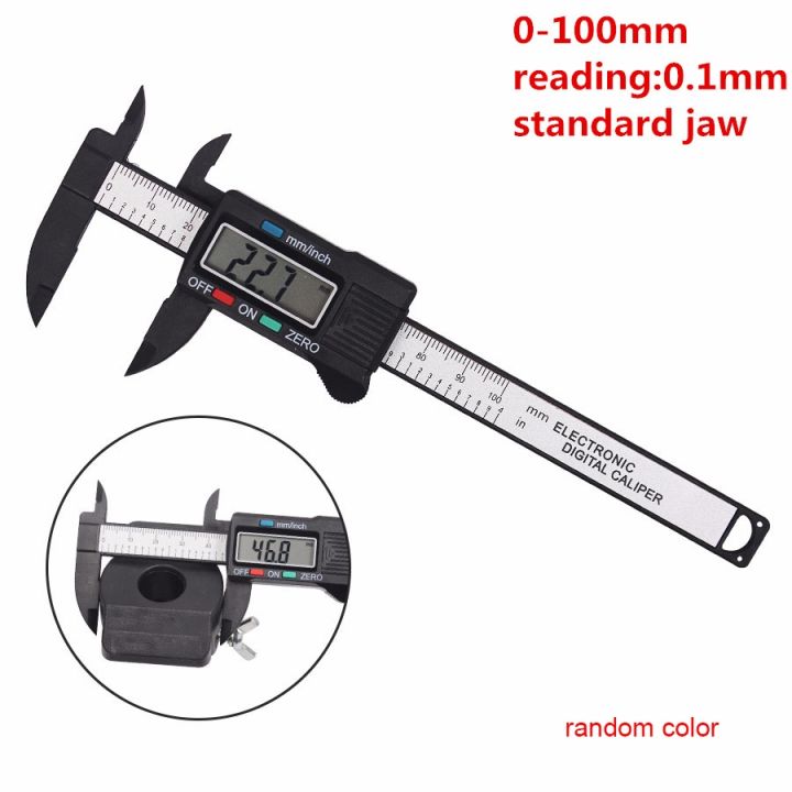 factory-outlet-0-150mm-6-quot-carbon-fiber-digital-caliper-electroic-vernier-caliper-micrometer-thickness-gauge