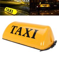 【CW】 Taxi Sign Cab Roof Top Car Magnetic Lamp 12V