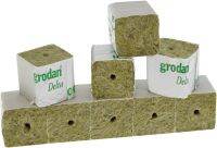 (6 ชิ้น)​ Rock wool ร็อควูล 40x40x40 mm. ก้อนสำหรับเพาะปลูกต้นกล้า เพาะชำ ไฮโดรโปนิกส์  cloning hydroponic Grodan