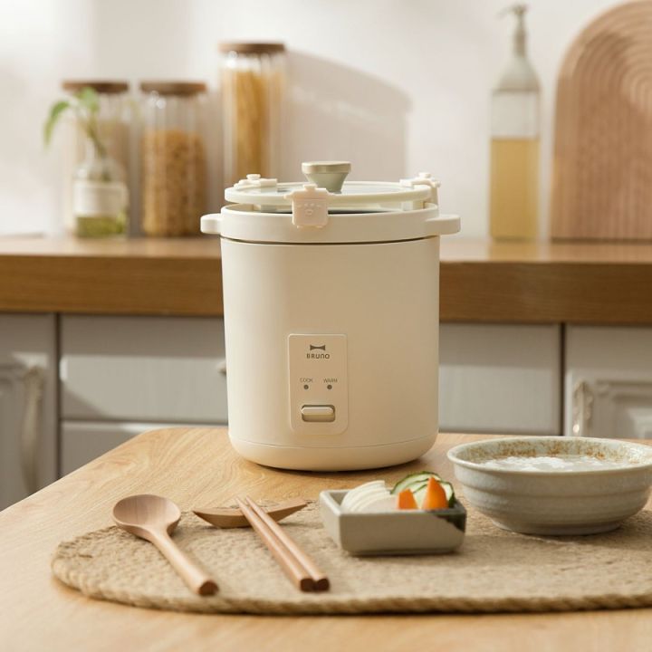 Soseki Rice Cooker Cantik Putih Bisa di atas meja 1,2 Liter 2 Cup