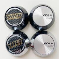 4PCS/ 65MM Car Wheel Center Caps For VOLK RAYS JAPAN VOLK RACING WHEEL Emblem