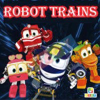 หุ่นยนต์ ROBOT TRAINS แปลงร่างเป็นรถไฟมินิ 1SET4ตัว