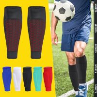 1 Pair Women Men Teen Kids Football Shin Guard Soccer Anti-collision Compression Basketball Leg mers Gym Calf Sleeves