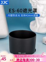 JJC ES-60เหมาะสำหรับ Canon ฝากระโปรง EF-M ไมโครกล้องไมโคร32มม. F/1.4เลนส์ STM อุปกรณ์เสริมฮู้ด43มม.